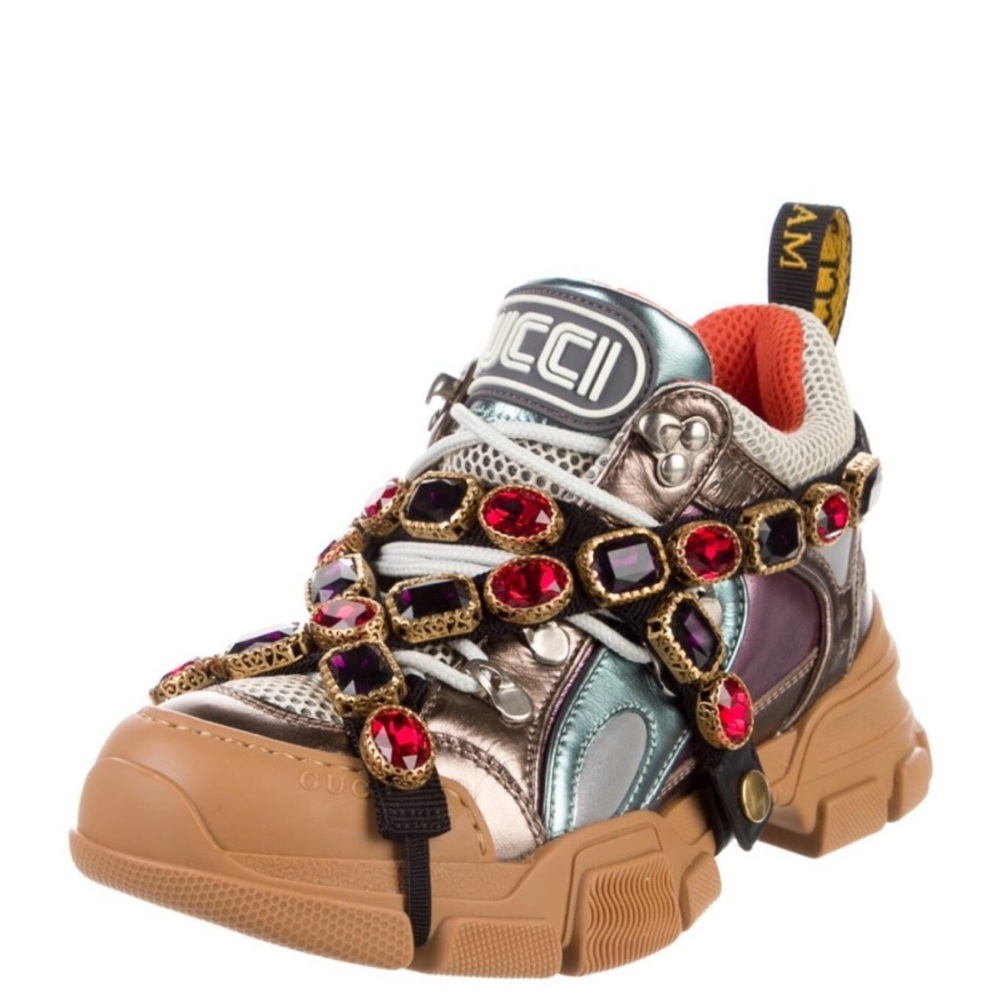 Gucci flashtreck with crystal